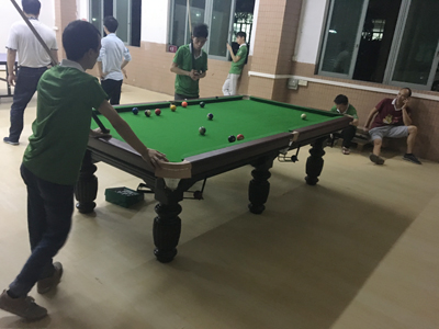 公司新建娛樂休閑活動室